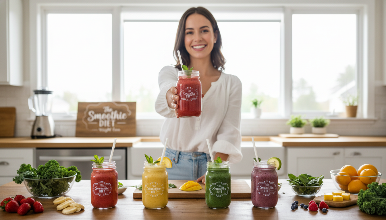 The Smoothie DIET : Delicious Easy-to-Make Smoothies for Rapid Weight Loss.