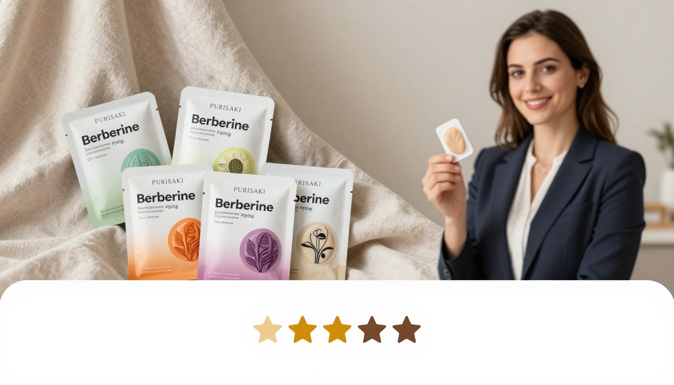 Purisaki Berberine Patches : for Craving Control and Fast Weight Loss.